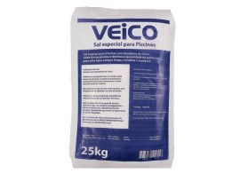 Sal Especial Para Piscinas Com Geradores De Cloro - 25 Kg - Veico